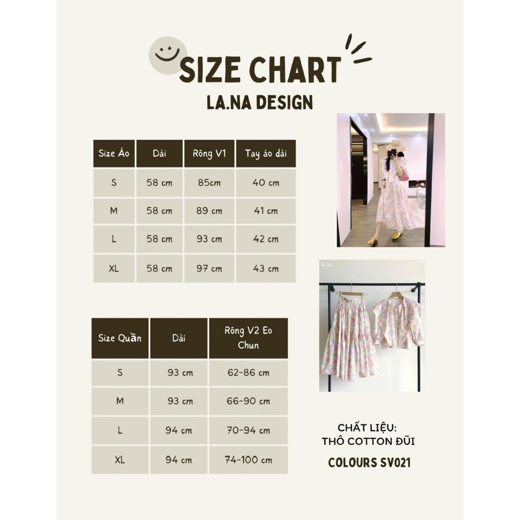 Váy thiết kế cao cấp La.na set váy tiểu thư dài tay cá tính hoạ tiết - SV021