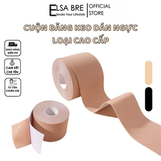 Cuộn băng keo dán ngực ELASA BRE cuộn băng dán nâng ngực băng dính nâng vòng 1 tối ưu dài 5M