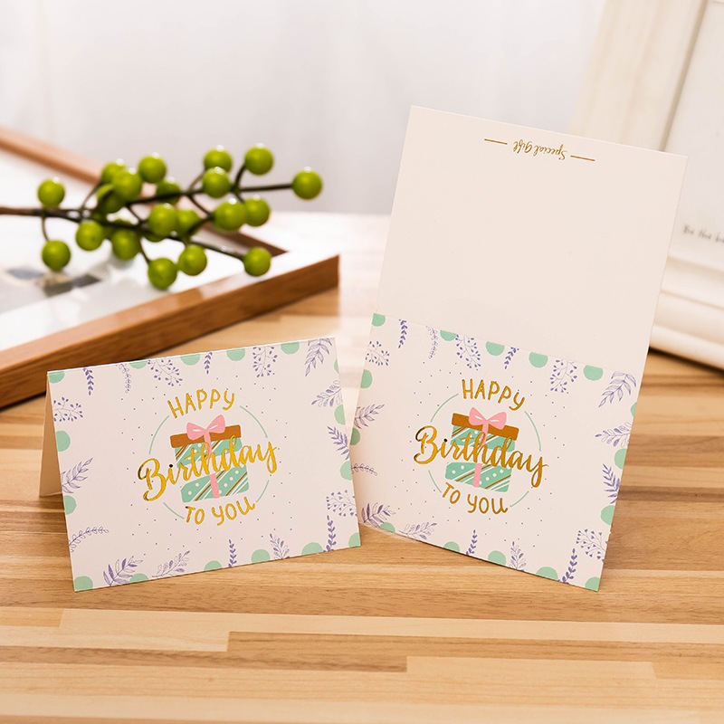 Thiệp chúc mừng sinh nhật, thiệp cảm ơn, quà tặng, tình yêu nhiều hình nhiều màu sắc cute dễ thương