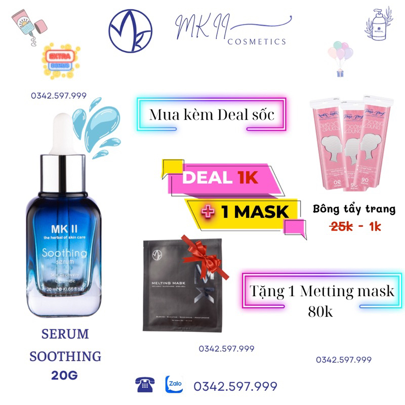 Serum soothing - MKII COSMETIC VIETNAM Serum b5 phục hồi