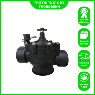 Van Điện Từ Phi 21/27/34/48mm - Điện Áp 220V- Van Từ Nhựa Bền Bỉ Chống Nước, Chịu Mưa Nắng Hoàn Hảo