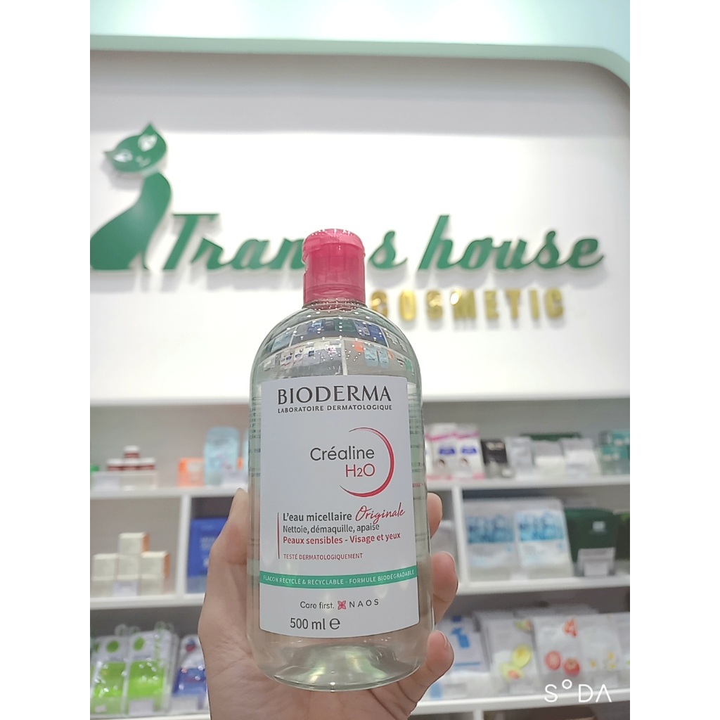 Nước Tẩy Trang Bioderma Xanh Da Dầu M.ụ.n Hồng Da Nhạy Cảm