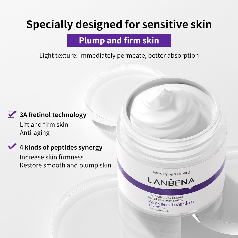 Kem Chống Lão Hóa Lanbena Retinol Xóa Nếp Nhăn, Làm Săn Chắc Đường Nét Và Làm Sáng Da 50g
