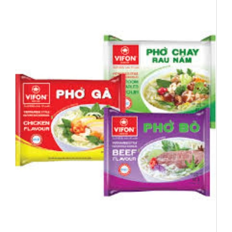 phở ăn liền Vifon gói 65 gr