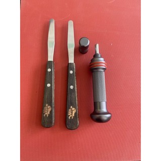 Combo 1 bút phá lưng + 2 dao chuôi gỗ