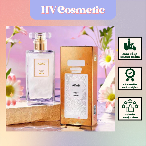 Nước Hoa Nữ ADAD Cao Cấp Nhũ Kim Tuyến Hương Thơm Dịu Nhẹ Lưu Hương Lâu Sang Trọng Thu Hút Hương Hoa Trái Câ