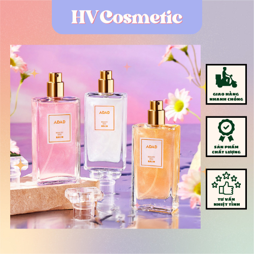 Nước Hoa Nữ ADAD Cao Cấp Nhũ Kim Tuyến Hương Thơm Dịu Nhẹ Lưu Hương Lâu Sang Trọng Thu Hút Hương Hoa Trái Câ