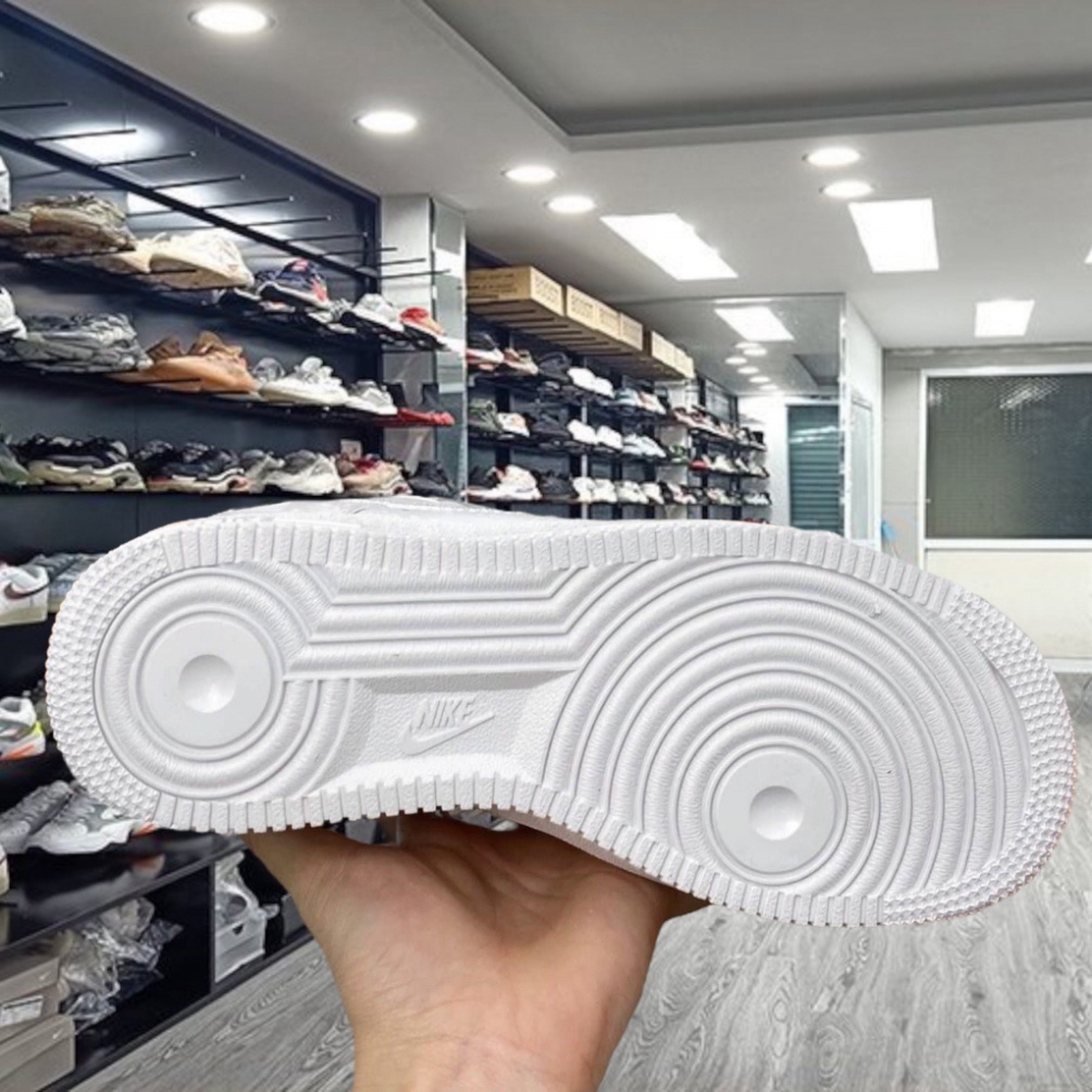 Giày_Nike Air Force 1 LV Trắng, Giày AF1 LV Bản Cao Cấp Bản Đẹp Hot Trend Full Box Bill