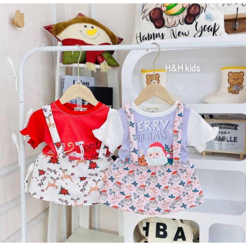 Đầm Noel cho bé gái (9-19kg)