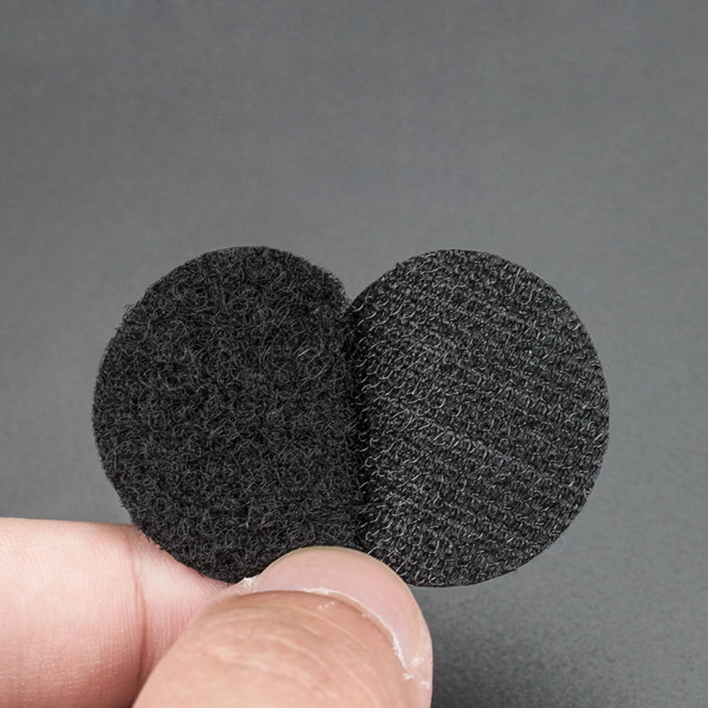 Dây quấn Băng gai Velcro có keo 3M, Băng gai tròn dính khóa nhám gai, miếng dán vải 2 mặt dán giày, túi xách, quần áo