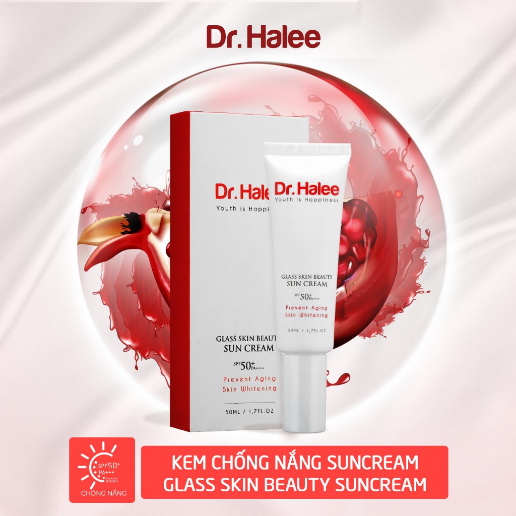 Kem Chống Nắng Nâng Tone Dr.Halee 50ml - SPF50+ / PA++++