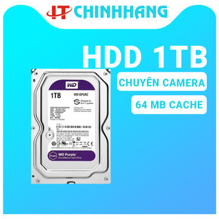 Ổ Cứng WD Purple 1T - Hàng - Chuyên Dụng Cho Đầu Ghi Hình Camera