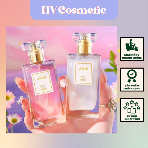 Nước Hoa Nữ ADAD Cao Cấp Nhũ Kim Tuyến Hương Thơm Dịu Nhẹ Lưu Hương Lâu Sang Trọng Thu Hút Hương Hoa Trái Câ