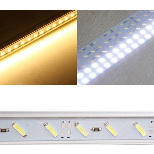 Led thanh 12V 5054 ánh sáng trắng và ánh sáng vàng dúng trang trí thi công bảng hiệu