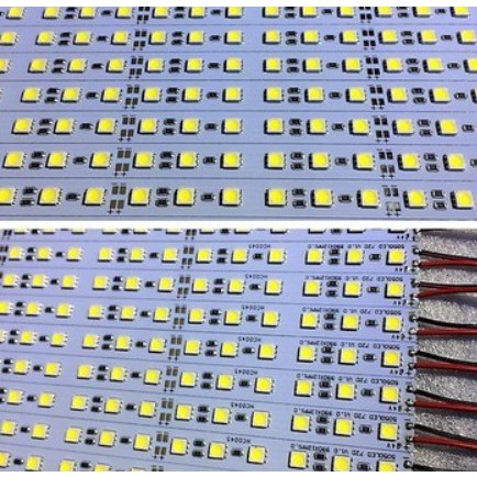 Led thanh 12V 5054 ánh sáng trắng và ánh sáng vàng dúng trang trí thi công bảng hiệu