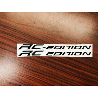 Tem Dán Phuộc Trước RC - EDITION Decal