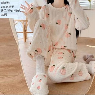 Set Bộ Nỉ Bông Sang Xịn Tay Dài Quần Dài-Đồ Bộ Mặc Nhà.