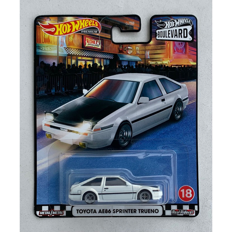Xe Hot Wheels Boulevard Toyota AE86 Sprinter Trueno