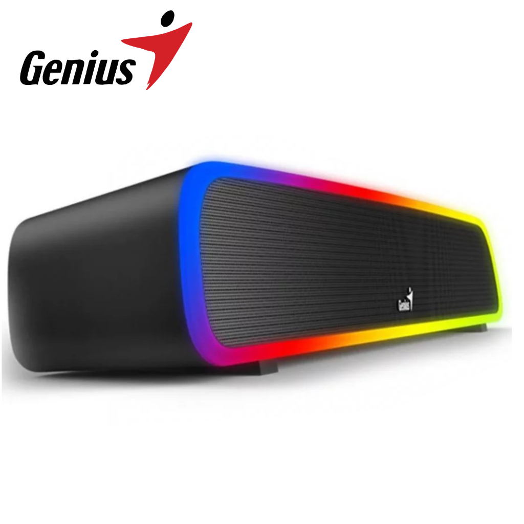 Loa Bluetooth Không Dây Công Suất 4W Có Jack Cắm 3.5mm Genius SoundBar 200BT - Hàng Chính Hãng