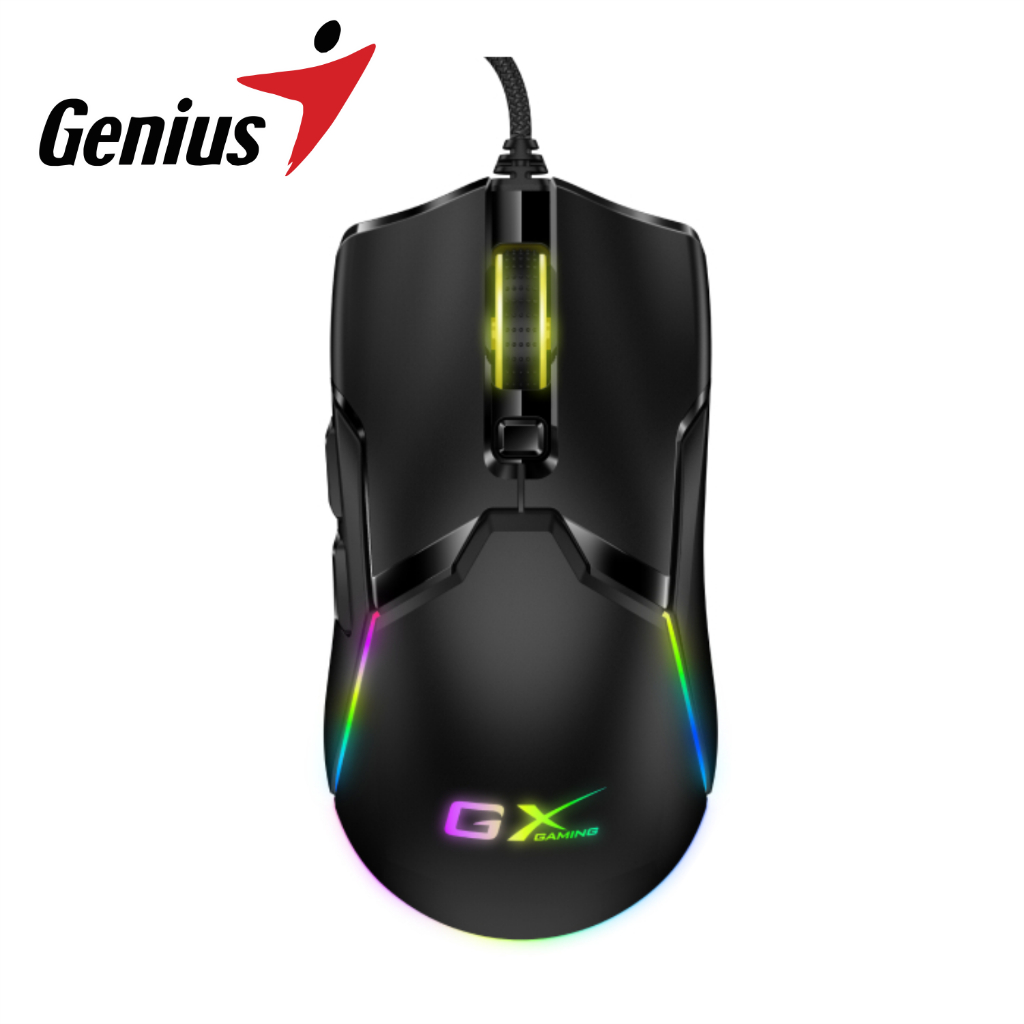 Chuột Gaming GENIUS Scorpion M700 7200DPI, 5 Mức DPI, Dây USB Dài 1.8M, Đèn Led RBG - Hàng Chính Hãng