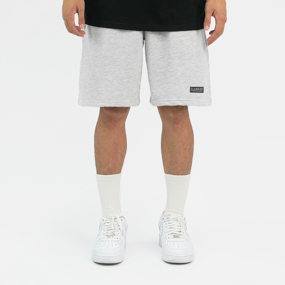 Quần short Glamour - Basic Short - Đen/Xám