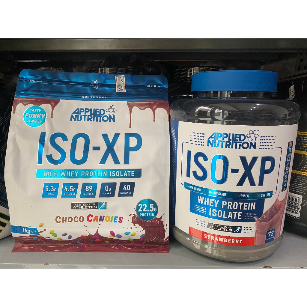 Bột đạm dinh dưỡng thể thao thể hình ISO-XP 1.8KG hỗ trợ tăng cơ từ thương hiệu APPLIED NUTRITION