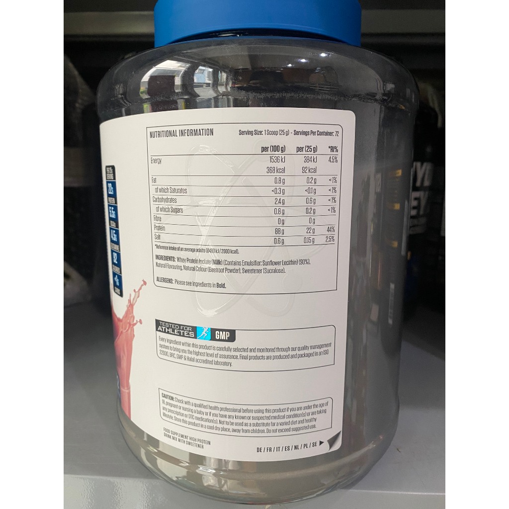 Bột đạm dinh dưỡng thể thao thể hình ISO-XP 1.8KG hỗ trợ tăng cơ từ thương hiệu APPLIED NUTRITION