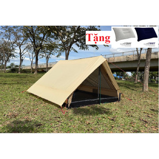 [tặng 2 gối ngủ cao cấp]Lều 4 người ( lều vintage home 4-5P)