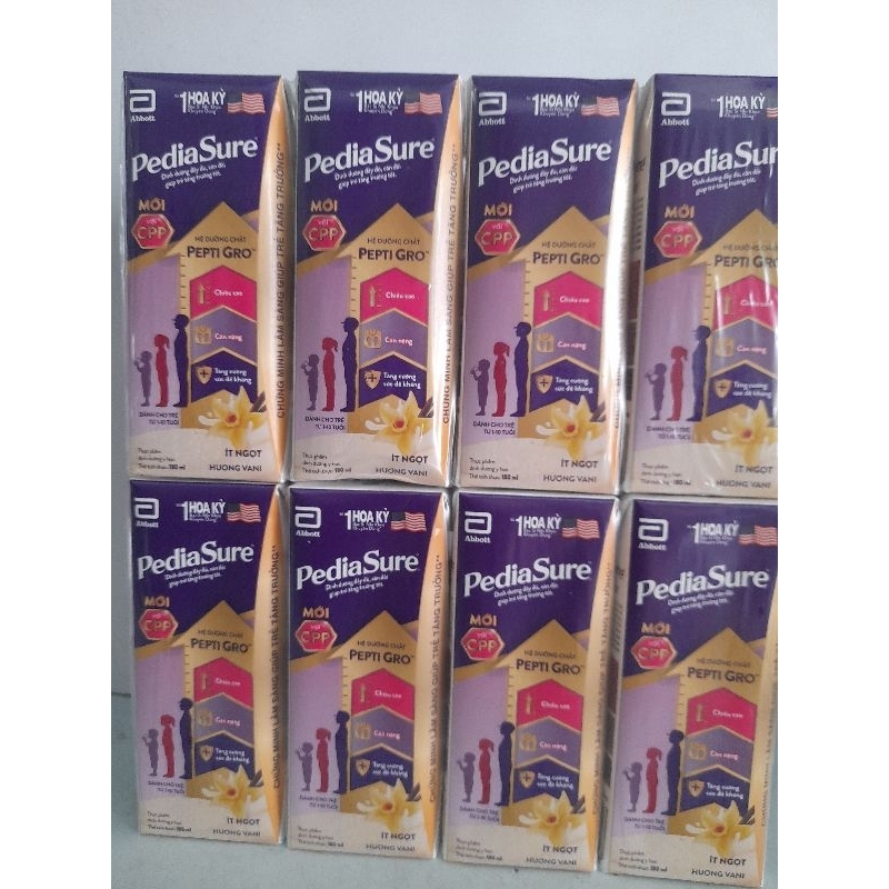 Sữa nước Pediasure 180ml lốc 4 hộp
