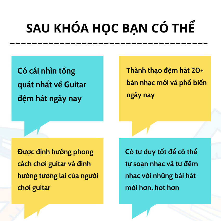 Khóa học guitar Unica đệm hát cơ bản và nâng cao cùng Haketu