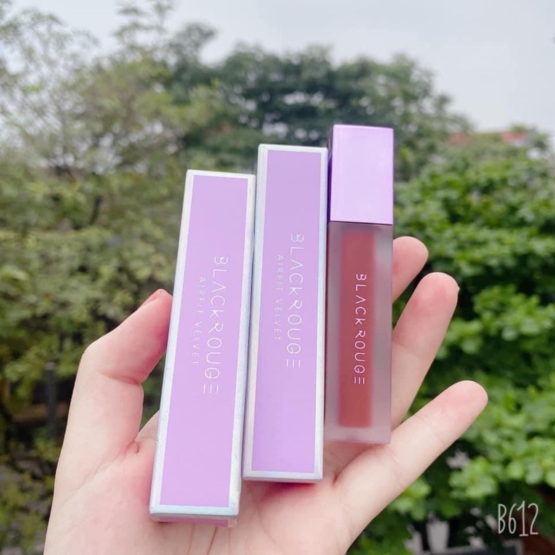 Son Black Rouge A12 màu đỏ gạch ver 2 nắp tím