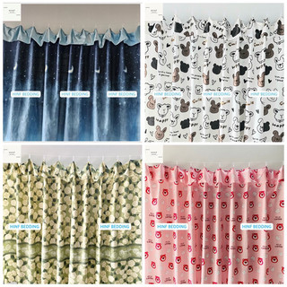 Rèm ri đô ngăn phòng vải poly ngang 5m cao 2m2