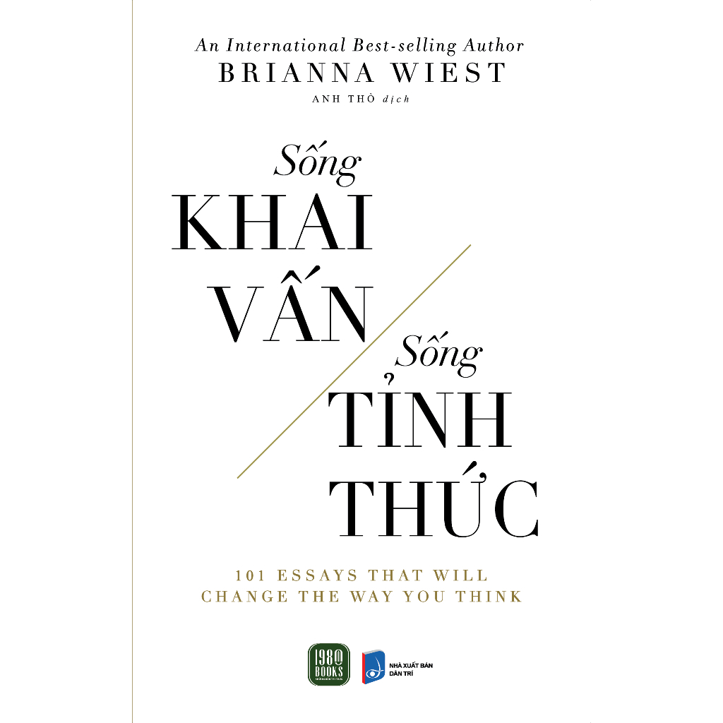Sách - Sống Khai Vấn, Sống Tỉnh Thức-1980 Books