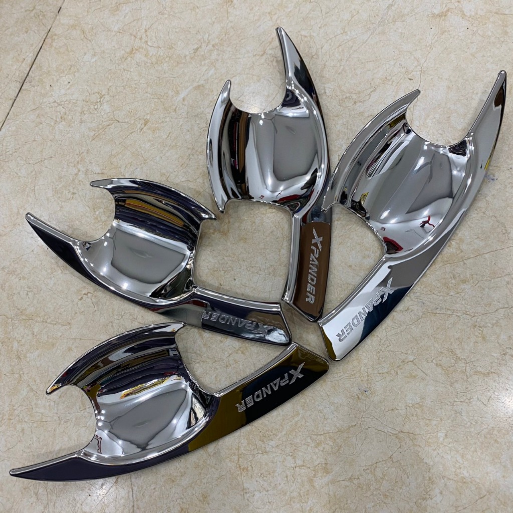 Ốp tay hõm cửa xe Xpander 2018 đến 2023 mạ crom sáng đẹp trang trí tay cửa xe