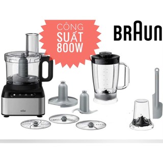 Máy xay đa năng braun fp3232 si 800w , bảo hành 12 tháng