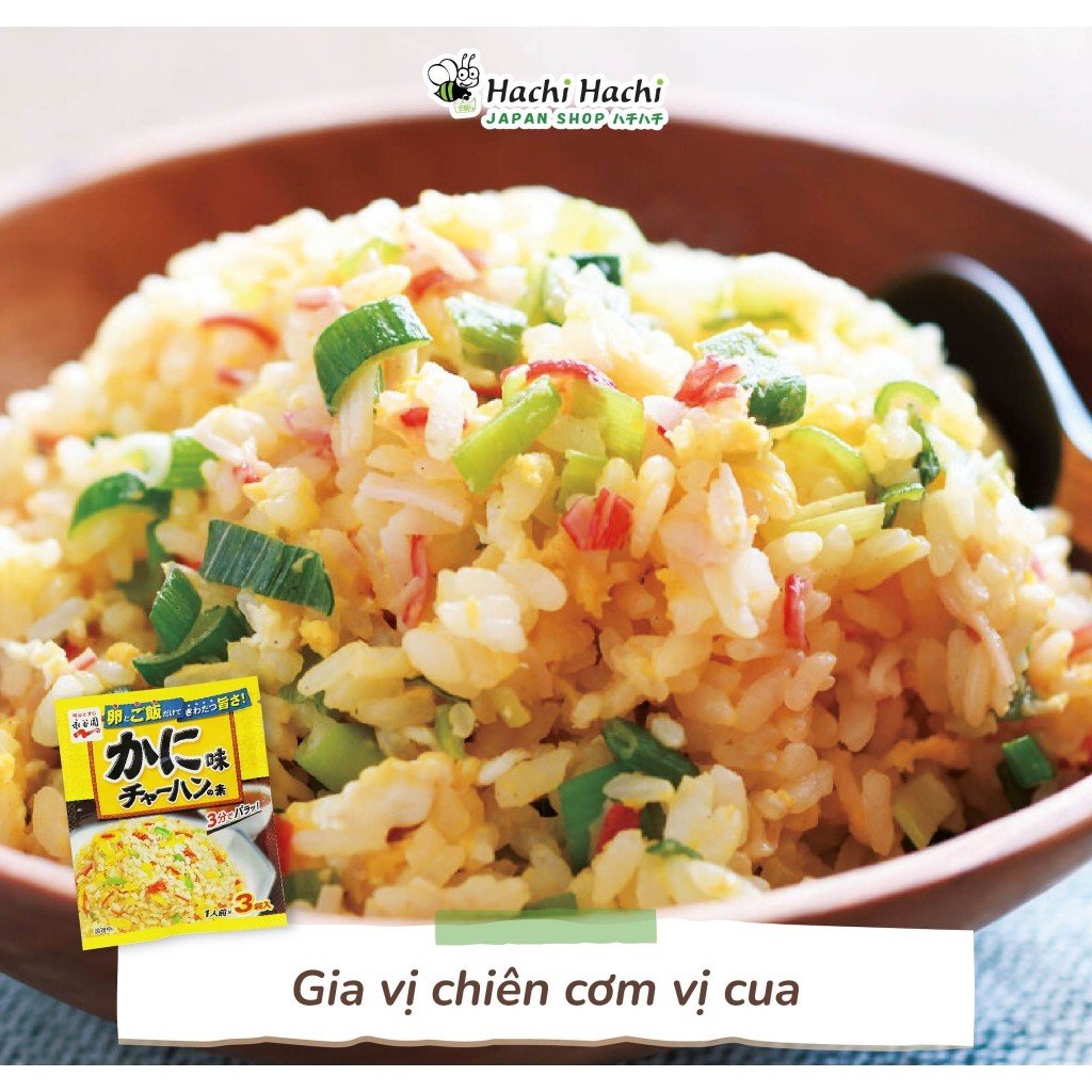 Gia vị chiên cơm vị cua Nagatanien 20.4g  - Hachi Hachi Japan Shop