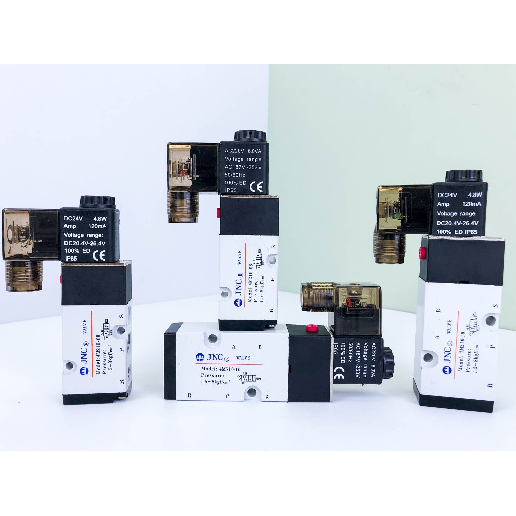 Van điện từ 4M210-08/ 4M310-10 - Van điện từ khí nén 4M210/ 4M310 - Van điện từ DC24V/ AC220V