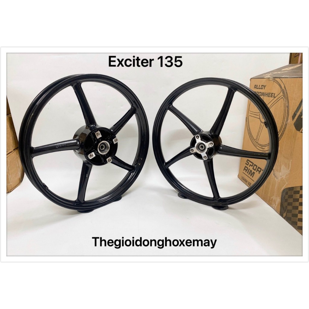 Mâm Vành Xe Máy ATR Enkei 5 Cây Đúc Exciter 135 2 Đĩa 1.4-1.6