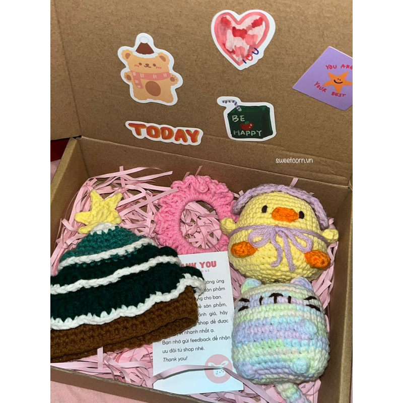 Set quà móc len ⋆୨୧˚