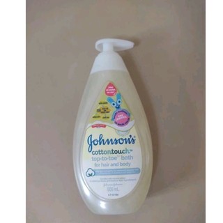 (Mẫu mới)Sữa tắm gội toàn thân Johnson's Cotton Touch 500ml mềm mịn da dành cho trẻ sơ sinh và trẻ nhỏ l