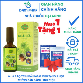 Tinh dầu thảo dược ngải cứu dạ thảo liên lọ 50ml