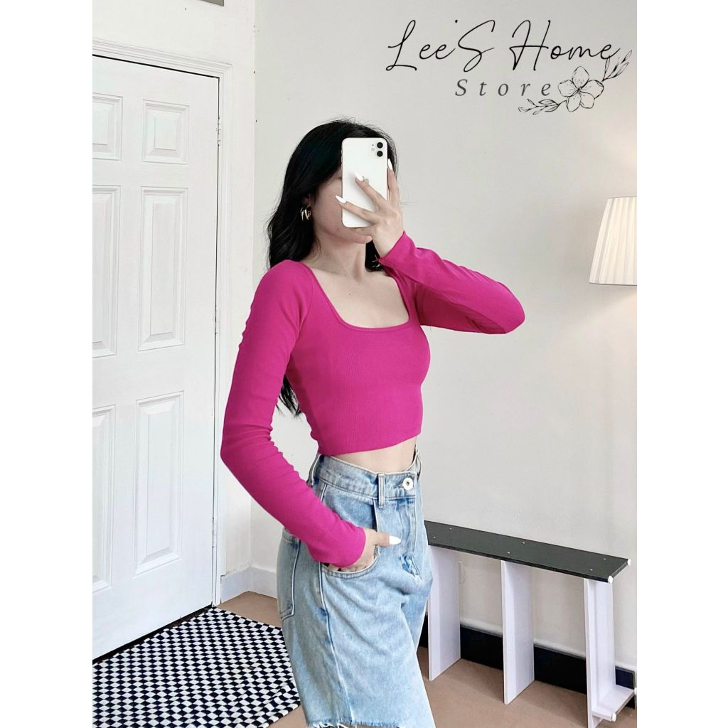 Áo Croptop Dài Tay A029