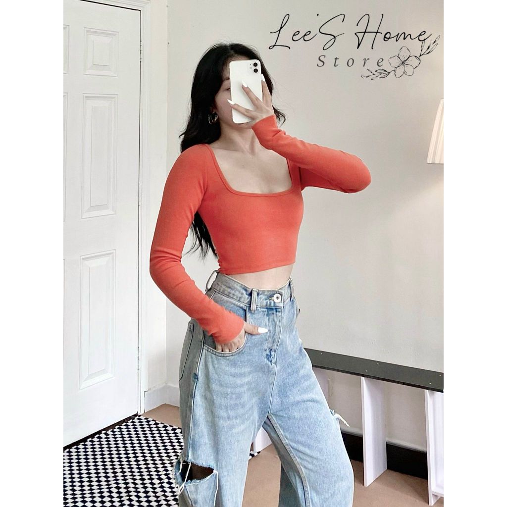 Áo Croptop Dài Tay A029
