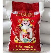 Gạo thơm Lài Miên Campuchia, cực thơm dẻo ngon - 10kg
