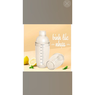 [ giá sỉ tại kho] Bình ly lắc cocktail,trà sữa, 700ml Nhựa Kháng Vỡ