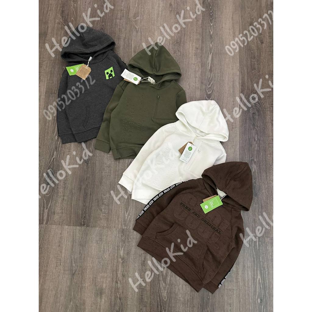 Áo nỉ CA nhiều mẫu cho bé