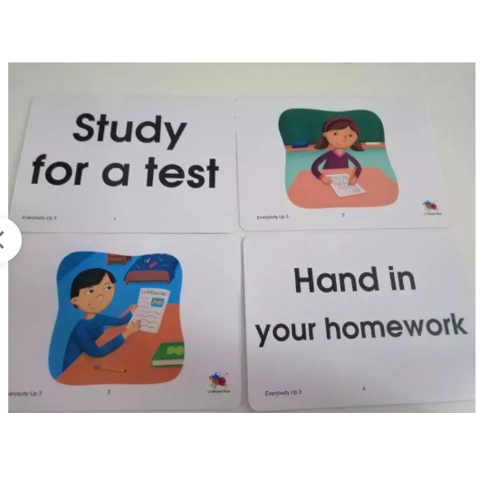 Flashcard Everybody Up