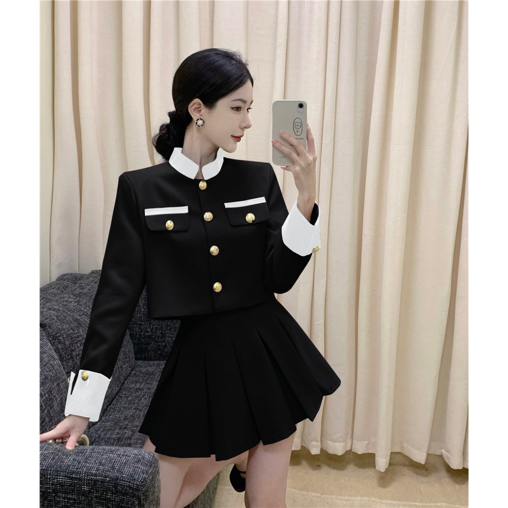 Set tiểu thu phối cao cấp kèm chân váy thanh lịch TH981