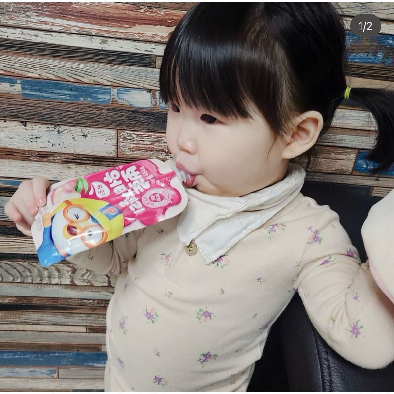 THẠCH TRÁI CÂY PALDO  PORORO HÀN QUỐC CHO BÉ