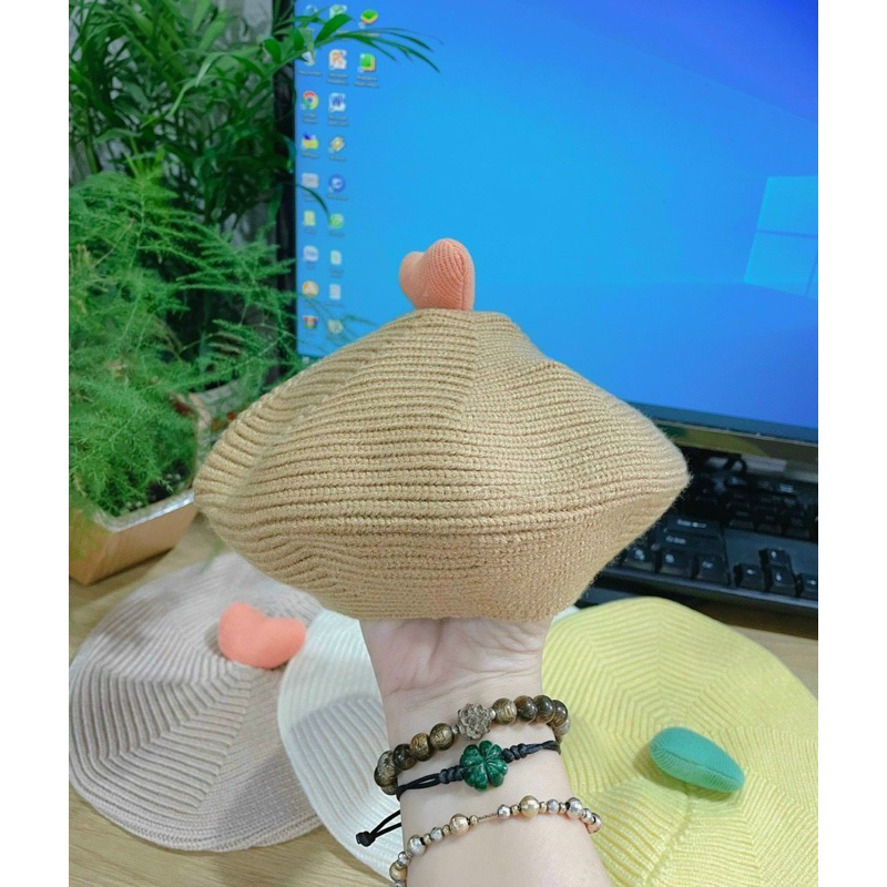 NỒI TIM Mũ len cho bé mã 3850